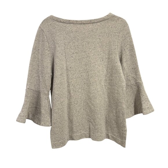 Tommy Bahama Sparkling Sands 3/4 Bell Sleeve Gray Sweater Size S - Picture 8 of 8